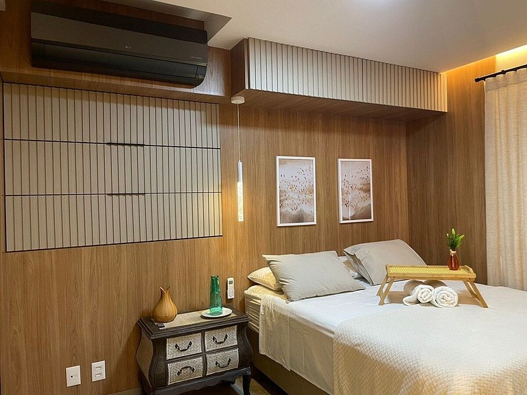 Elegância e conforto | 2 Qtos | 5 Hósp | Vida Urbana