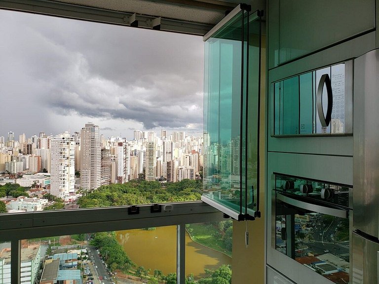 Banho de Lua - Jacuzzi com vista p/ Pq. Vaca Brava