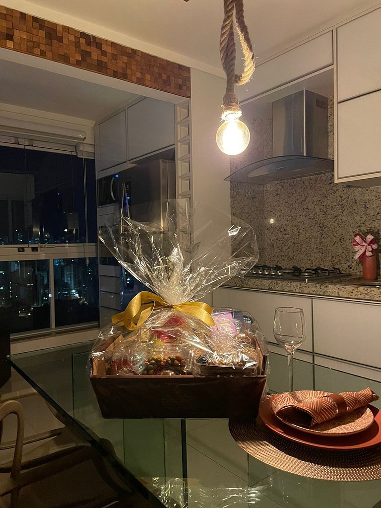 Banho de Lua - Jacuzzi com vista p/ Pq. Vaca Brava