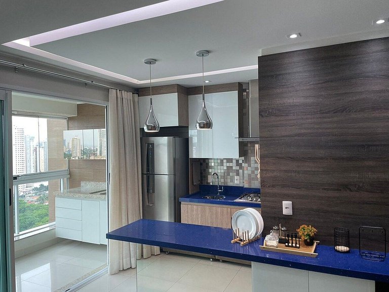 Harmonie | Jacuzzi com vista p/ Pq. Vaca Brava