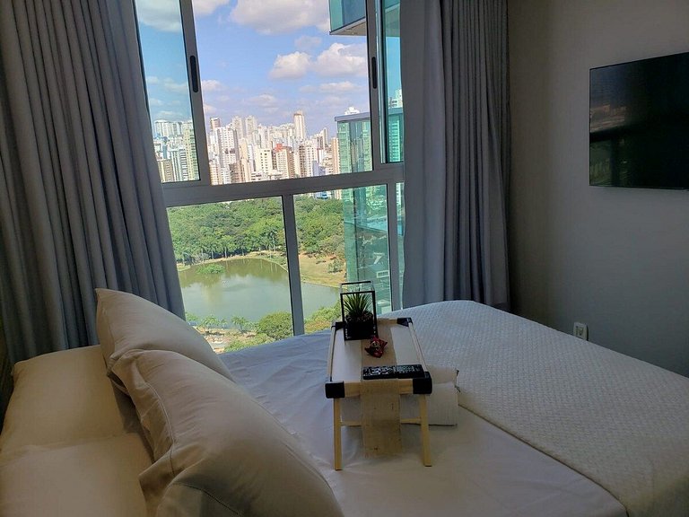 01 Qt.| 2 Hosp. | Linda Vista | Jacuzzi Privativa