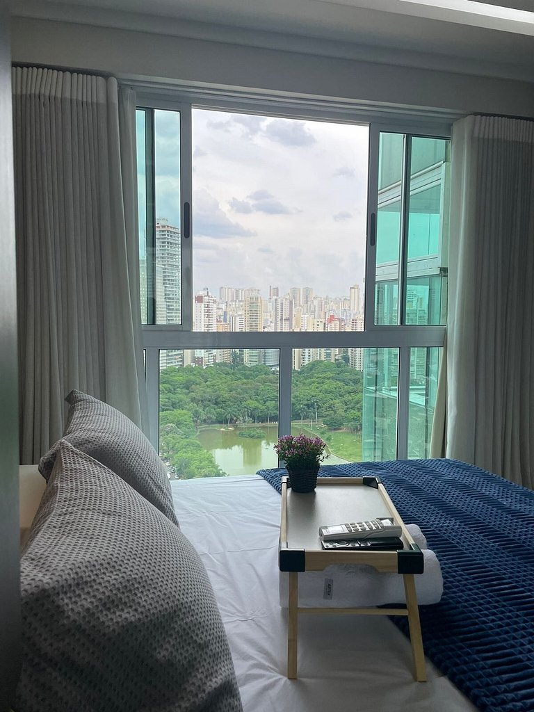 Harmonie | Jacuzzi com vista p/ Pq. Vaca Brava