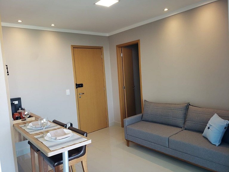 01 Qt.| 2 Hosp. | Linda Vista | Jacuzzi Privativa