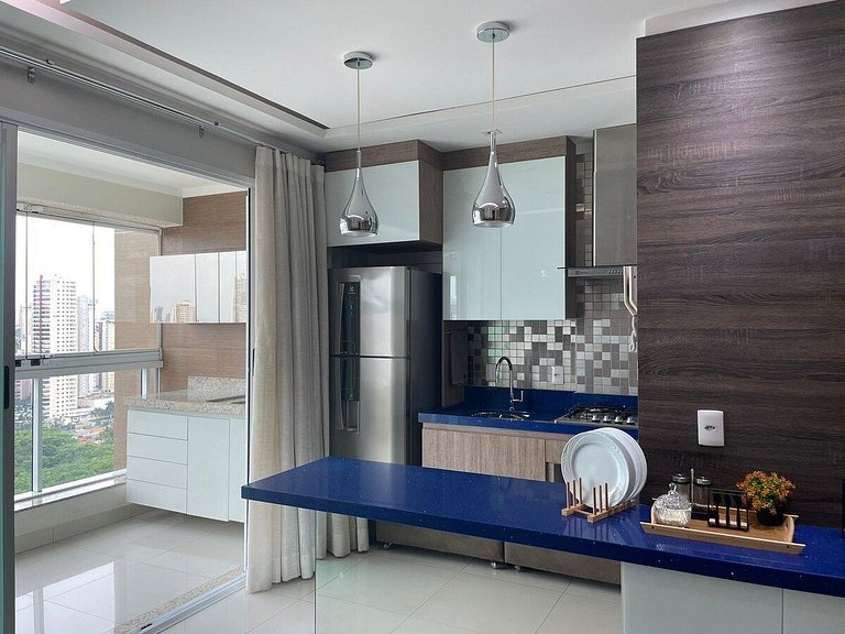 Harmonie | Jacuzzi com vista p/ Pq. Vaca Brava