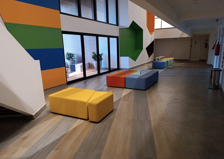 Elegância e conforto | 2 Qtos | 5 Hósp | Vida Urbana