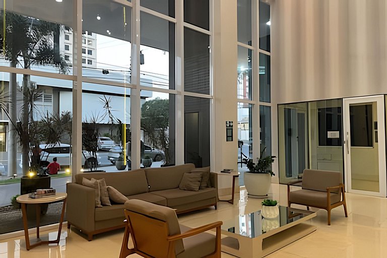 Duplex | Goiânia Shopping | Piscina Borda Infinita | Vista