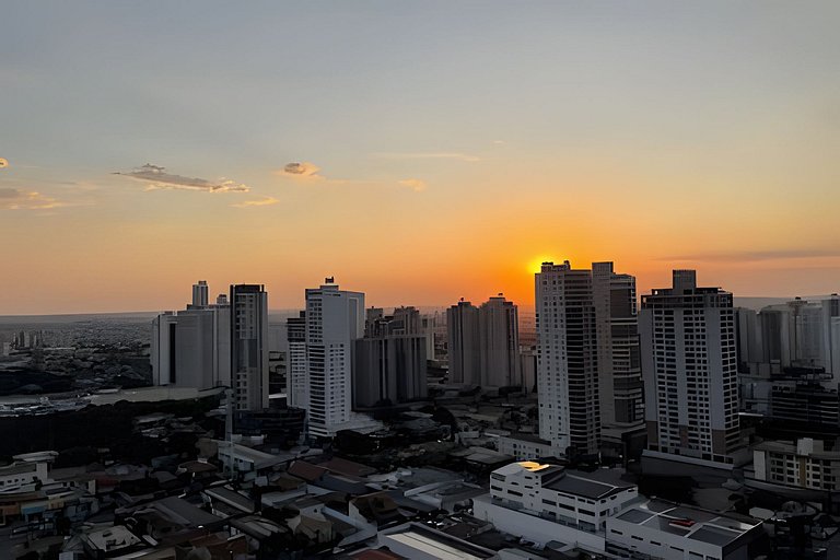 Duplex | Goiânia Shopping | Piscina Borda Infinita | Vista