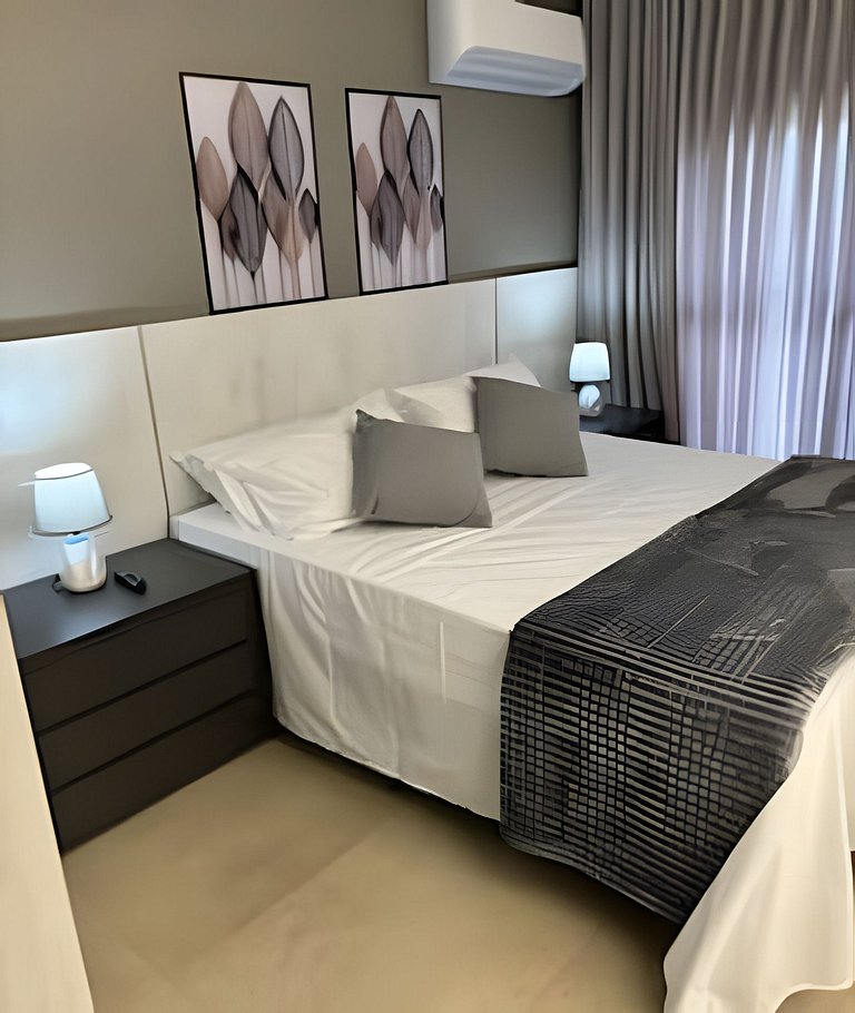 Elegância e conforto | 2 Qtos | 4 Hósp | St Oeste