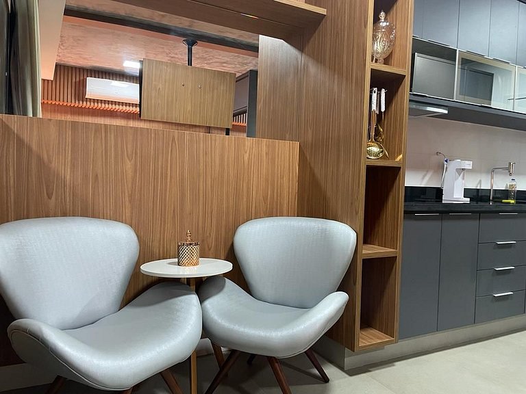 Flat | Luxo e Requinte | 1Qt |Setor Oeste