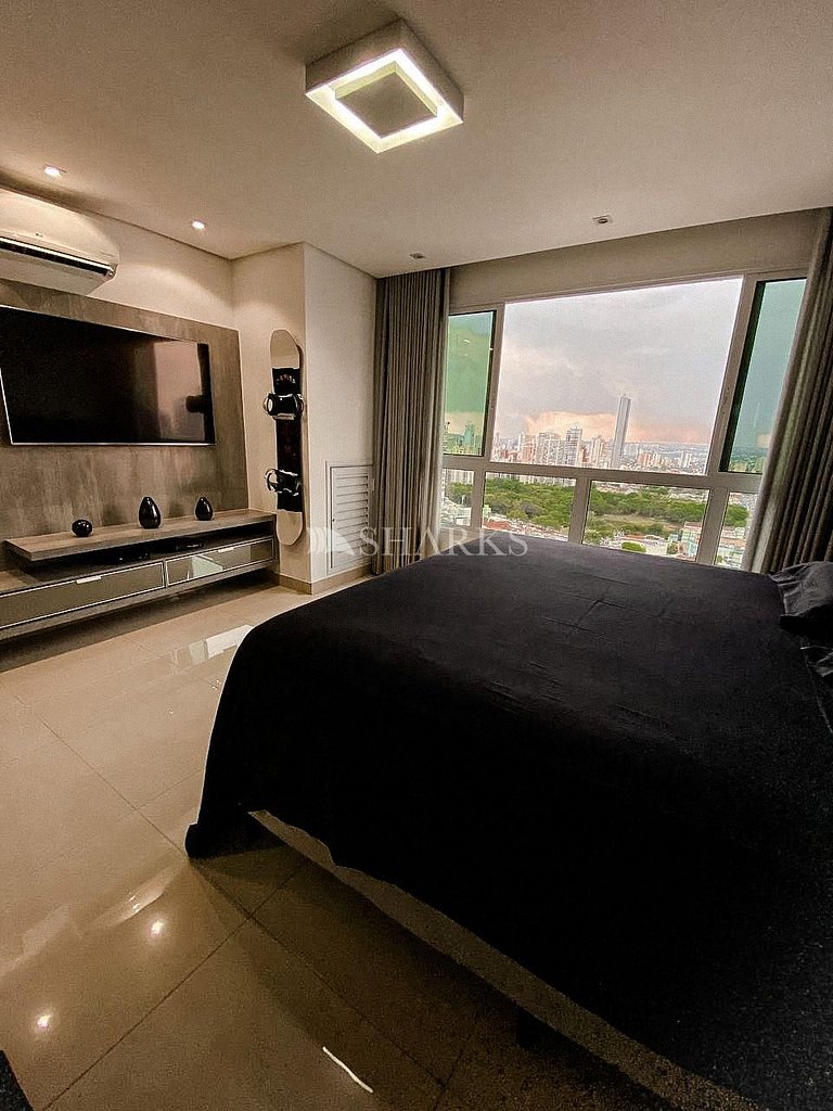 Duplex | Goiânia Shopping | Piscina Borda Infinita | Vista