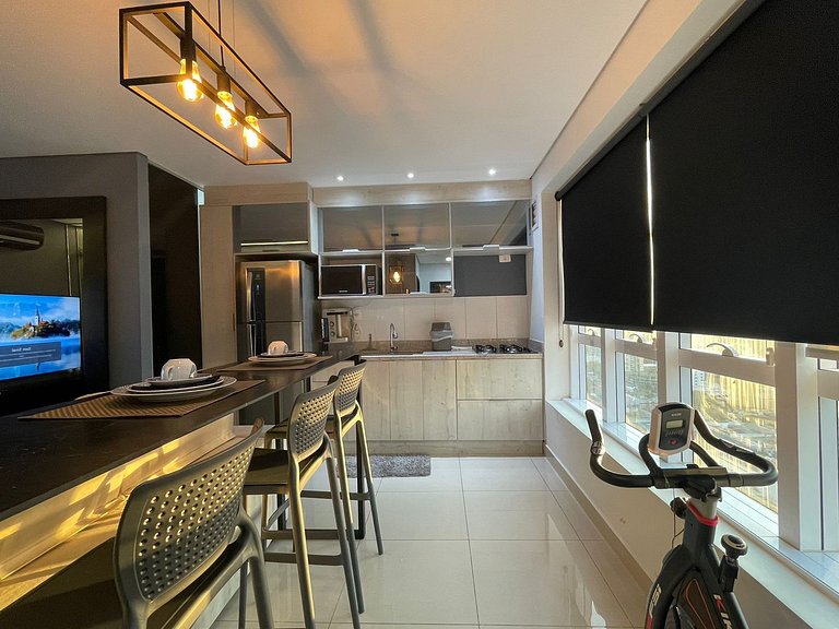 Flat Moderno | Andar Alto | Piscina | A 100m do Goiânia Shop
