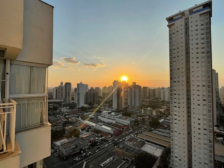Flat Moderno | Andar Alto | Piscina | A 100m do Goiânia Shop