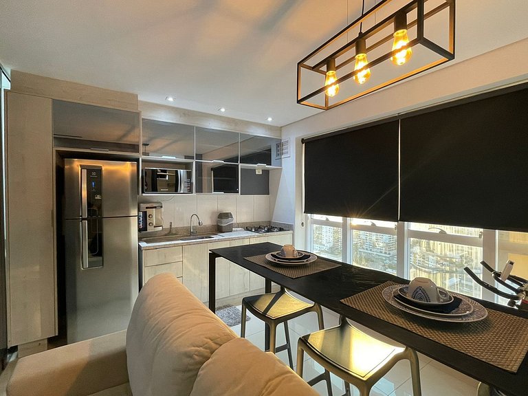 Flat Moderno | Andar Alto | Piscina | A 100m do Goiânia Shop