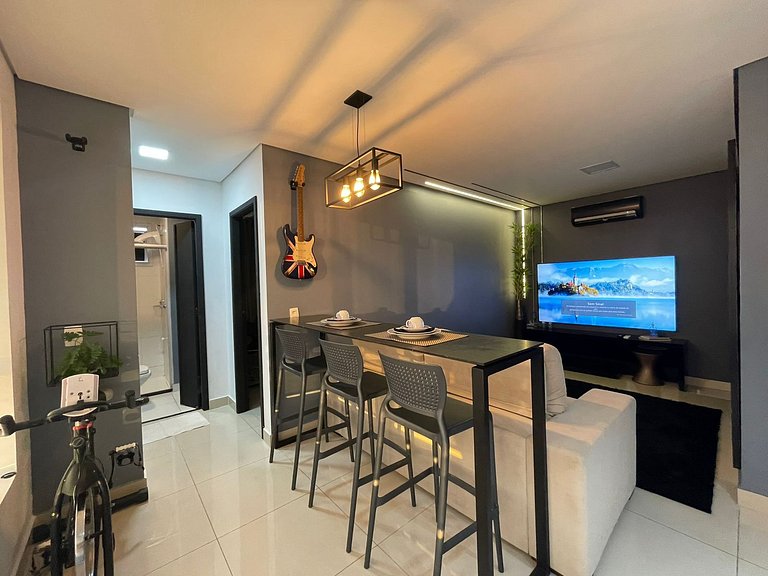 Flat Moderno | Andar Alto | Piscina | A 100m do Goiânia Shop