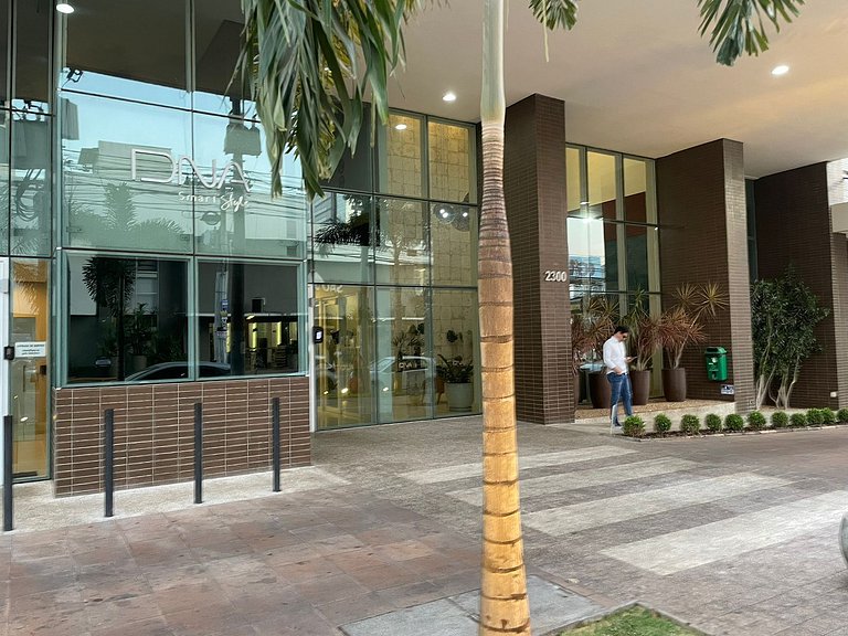 Flat Moderno | Andar Alto | Piscina | A 100m do Goiânia Shop