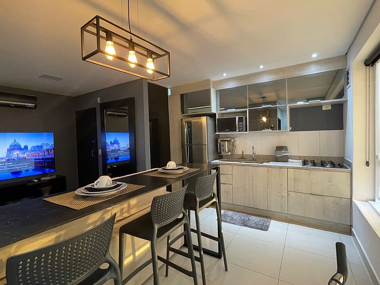 Flat Moderno | Andar Alto | Piscina | A 100m do Goiânia Shop