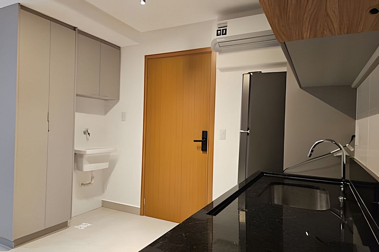 Flat Moderno | Ampla Varanda | Tai Residencias