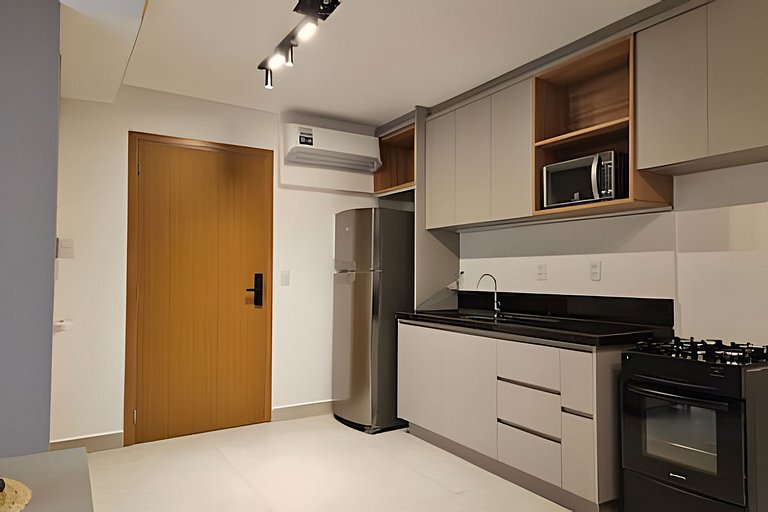 Flat Moderno | Ampla Varanda | Tai Residencias