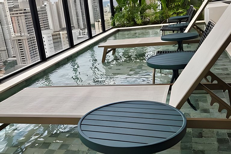 Flat Moderno | Ampla Varanda | Tai Residencias