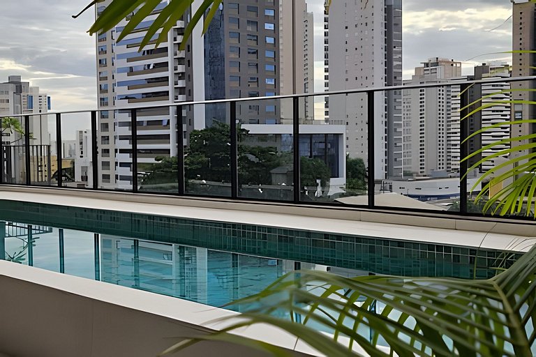 Flat Moderno | Ampla Varanda | Tai Residencias