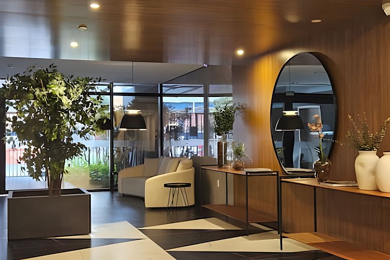 Flat Moderno | Ampla Varanda | Tai Residencias