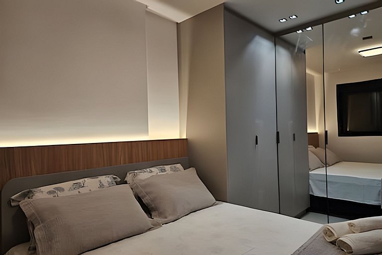 Flat Moderno | Ampla Varanda | Tai Residencias