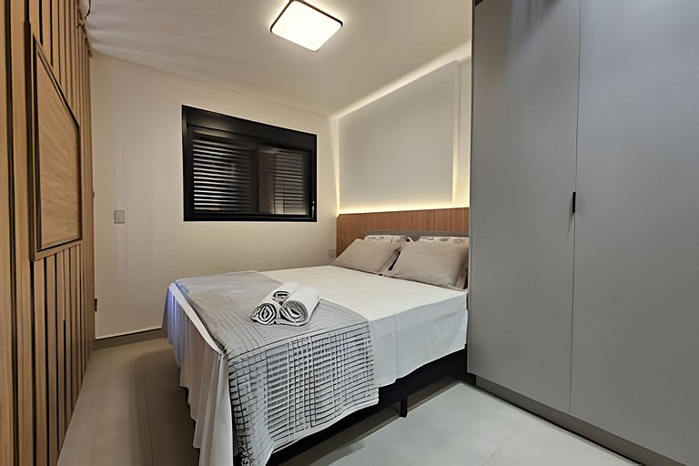 Flat Moderno | Ampla Varanda | Tai Residencias