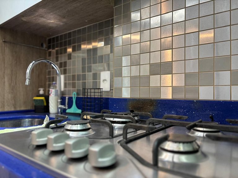 1 Qt.| 2 Hósp. | Banheira privativa | Linda vista