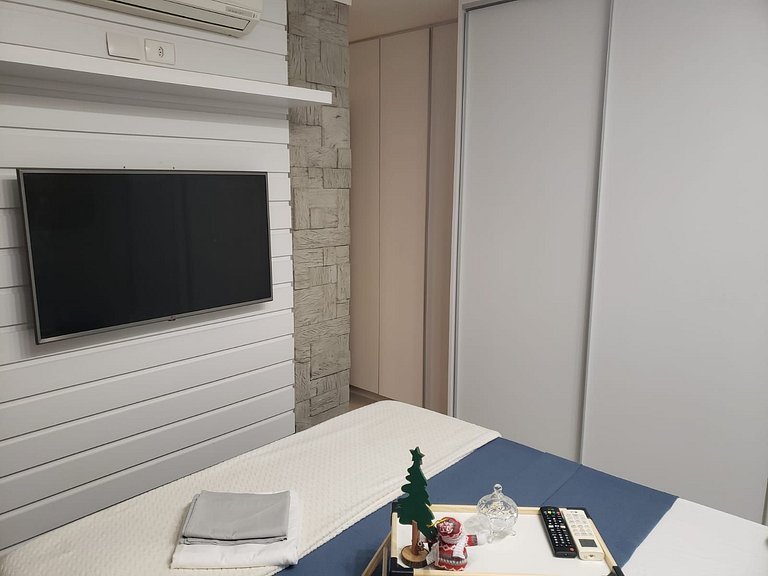 1 Qts.| 2 Hósp. | Linda vista| Ao lado do Shopping