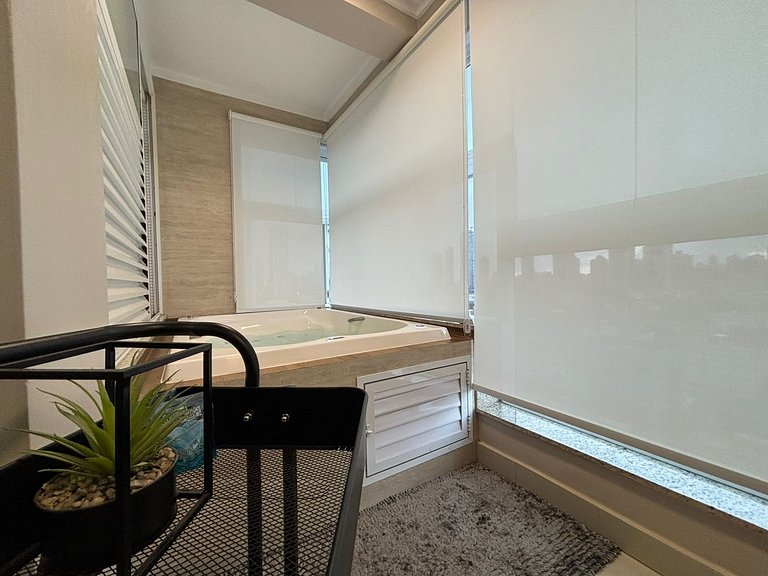 01 Qt.| 2 Hosp. | Linda Vista | Jacuzzi Privativa