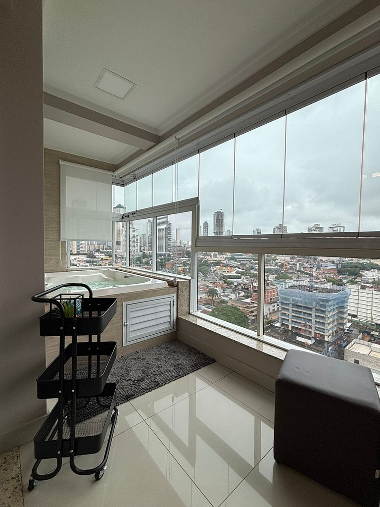 01 Qt.| 2 Hosp. | Linda Vista | Jacuzzi Privativa